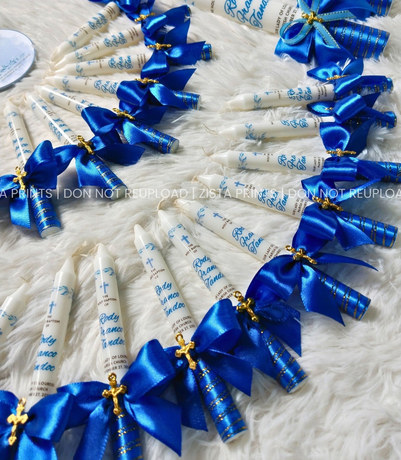 Baptism candle