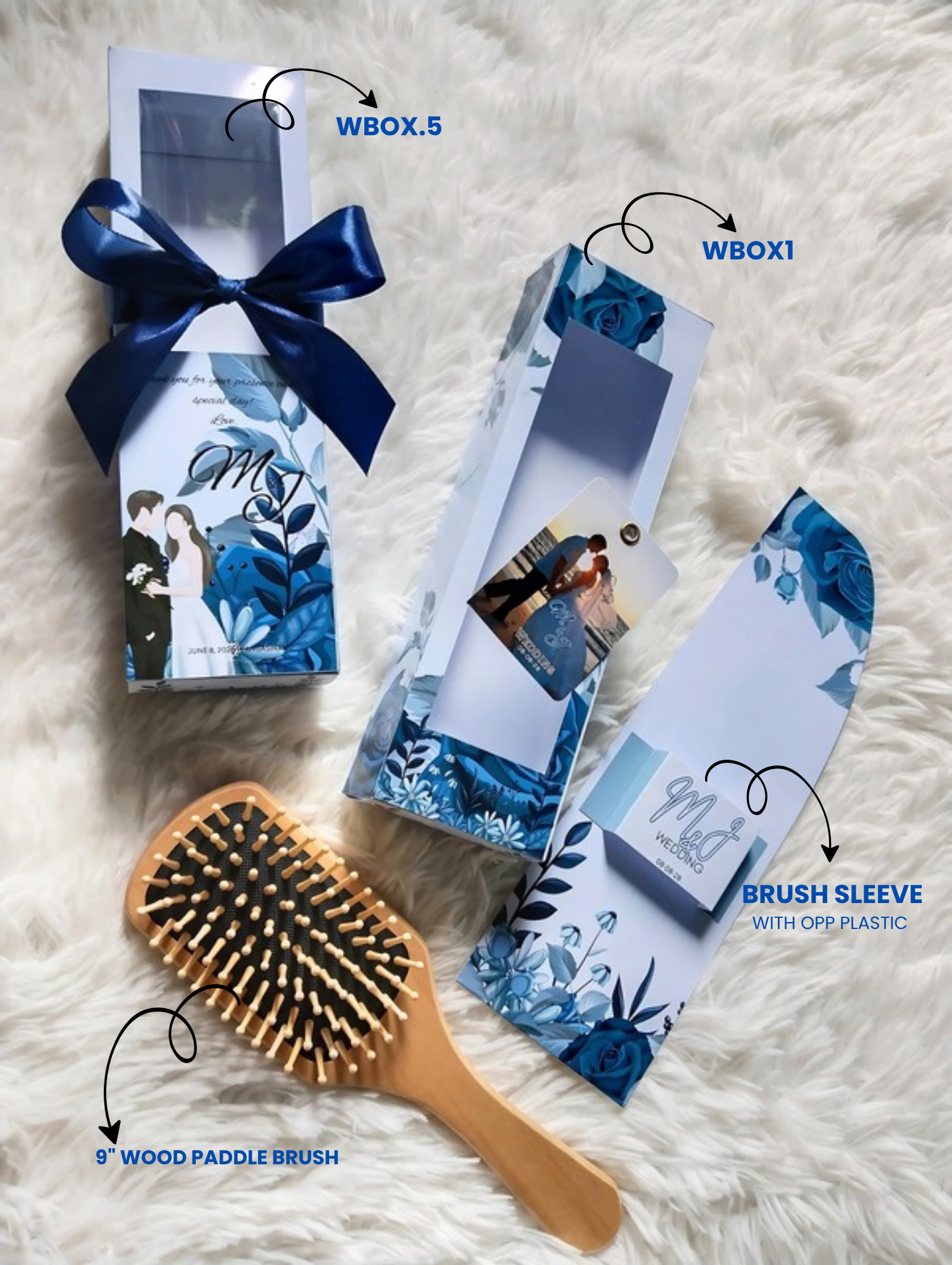 Customized Lase-engraved Hair comb