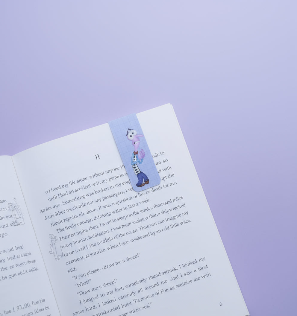 Magnetic bookmark