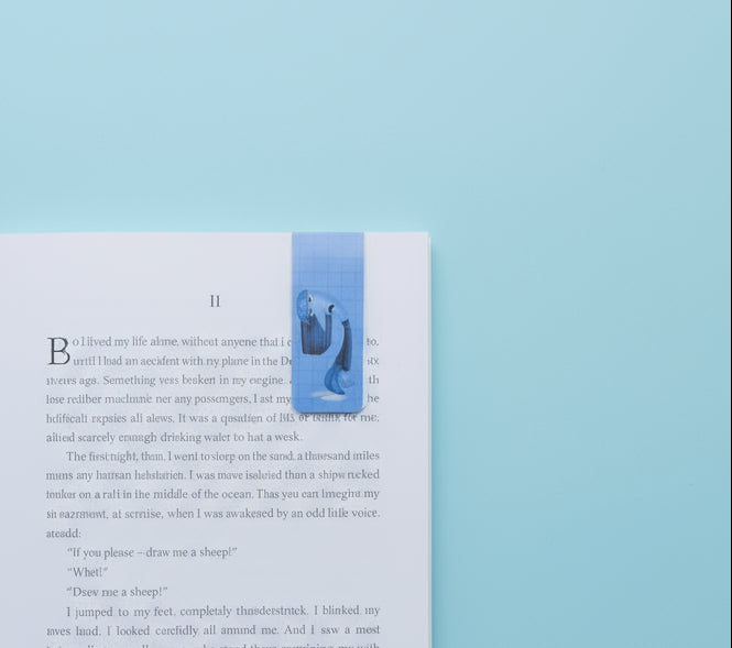 Magnetic bookmark